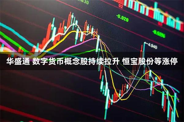 华盛通 数字货币概念股持续拉升 恒宝股份等涨停