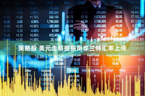 策略股 美元走弱提振南非兰特汇率上涨